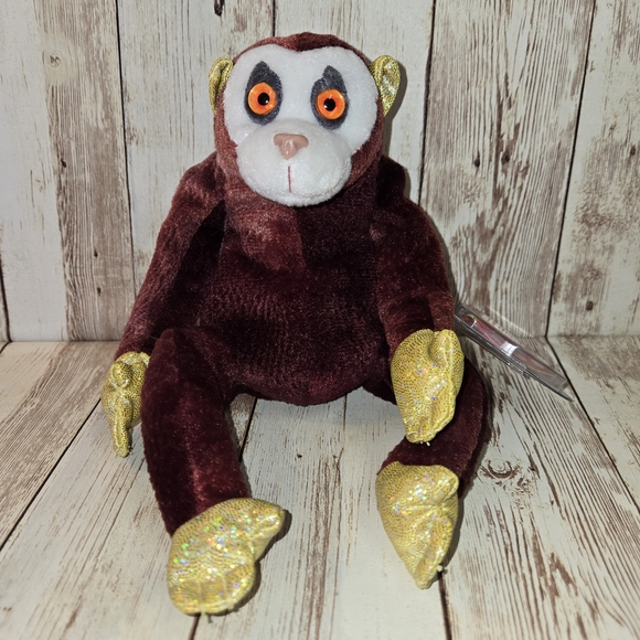 Ty Other - Plush Toy with Sparkly Gold Accents
